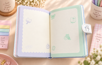 Pastel Kawaii Stationery Collection | مجموعة القرطاسية الباستيل الكيوت 🩵✨