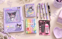 Kuromi Collection | مجموعة قرطاسية كرومي الكيوت💜