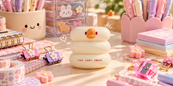 🐥 منظم أقلام The Judy Swan – Duck Pen Holder