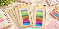 فواصل لاصقة PET Stick – 10 ألوان | 200 ورقة🧡