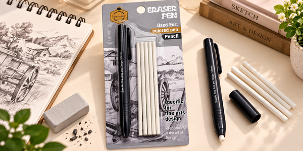 ️ ✏️استيكة المساحات الضيقة للمحترفين – Fine Art Eraser Pen 3.8mm
