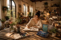 Sketchbook فاخر بتصميم ثلاثي الأبعاد مستوحى من روائع Vincent van Gogh